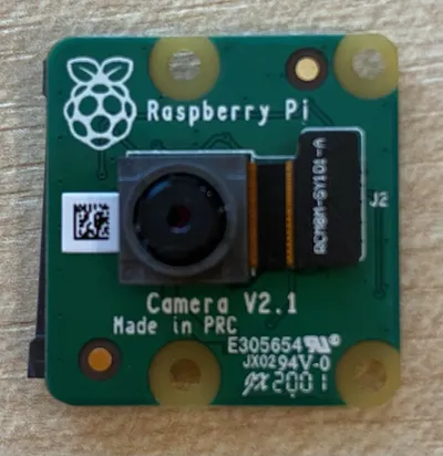 一张Raspberry Pi摄像头