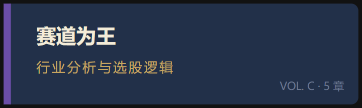 卷 C ·《赛道为王:行业分析与选股逻辑》