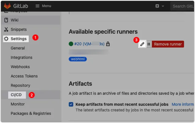 Gitlab runner