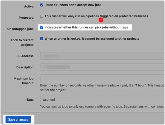 Gitlab runner